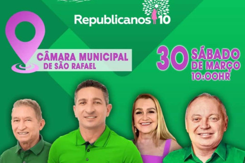 Vice-prefeito Maguinho e Pré-candidata Rosana Santos Anunciam Filiação